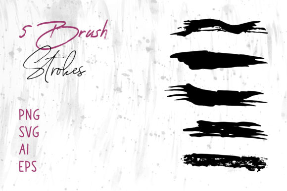 Abstract Vector Art Brush Collection: Premium Graphics for Local Branding