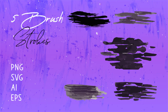 Brush Stroke Set: Abstract Brush Shapes Review
