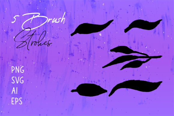 Brush Stroke Set and Brush Shapes: Essential Graphics for Local Brushes