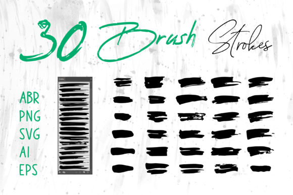 Brush Strokes Set, Ink Brush Review for Real Embroidery