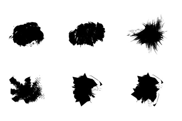 Different Stylish of Art Brush for Graphics and Brushes
