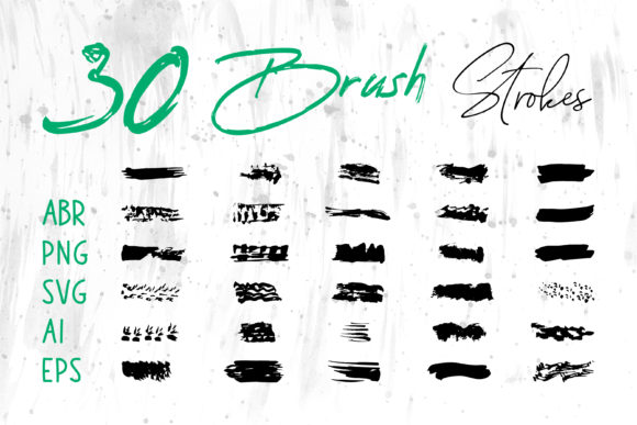 Dirty Brush Collection: Essential Graphics and Brushes for Crafters