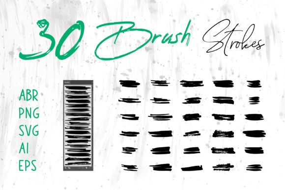Ink Brush Strokes: Premium Graphics and Brushes for Crafters