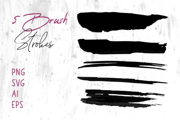 Ink Brush Strokes Set: Premium Graphics and Brushes for Modern Publishing