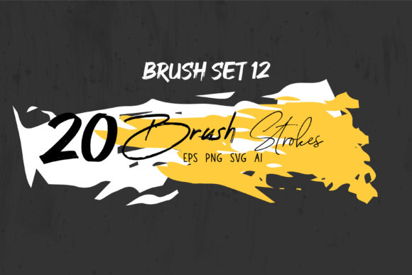 Watercolor Brush, Ink Brush Set 12: A Designer's Review for Graphics and Brushes