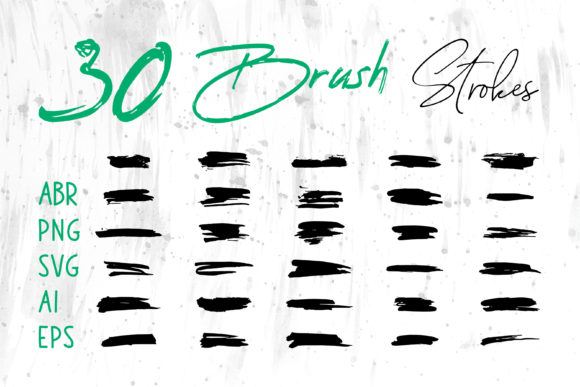 Watercolor Paint Brush for Graphics and Digital Design